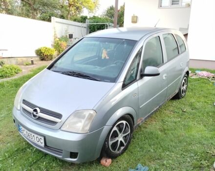 Серый Опель Мерива, объемом двигателя 1.7 л и пробегом 343 тыс. км за 1900 $, фото 1 на Automoto.ua