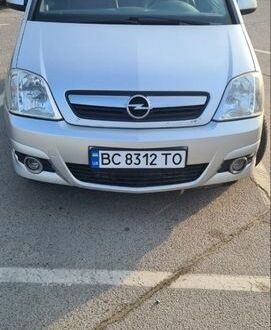 Серый Опель Мерива, объемом двигателя 1.6 л и пробегом 192 тыс. км за 4600 $, фото 1 на Automoto.ua