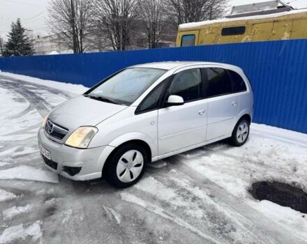 Серый Опель Мерива, объемом двигателя 1.4 л и пробегом 240 тыс. км за 1500 $, фото 1 на Automoto.ua