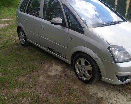Серый Опель Мерива, объемом двигателя 1.2 л и пробегом 270 тыс. км за 3300 $, фото 1 на Automoto.ua