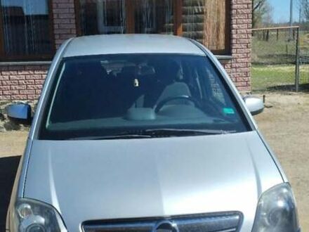 Серый Опель Мерива, объемом двигателя 1.6 л и пробегом 220 тыс. км за 5800 $, фото 1 на Automoto.ua