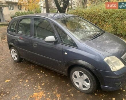 Серый Опель Мерива, объемом двигателя 1.4 л и пробегом 198 тыс. км за 4300 $, фото 1 на Automoto.ua
