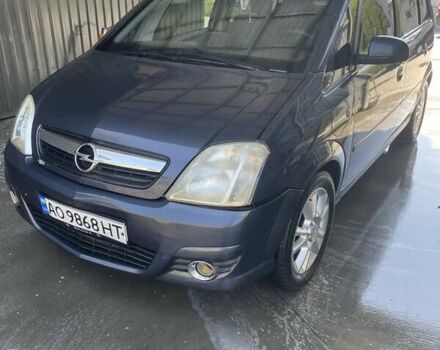 Серый Опель Мерива, объемом двигателя 1.6 л и пробегом 210 тыс. км за 3500 $, фото 1 на Automoto.ua