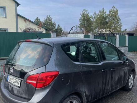 Сірий Опель Меріва, об'ємом двигуна 1.4 л та пробігом 232 тис. км за 4500 $, фото 1 на Automoto.ua