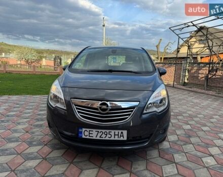 Серый Опель Мерива, объемом двигателя 1.25 л и пробегом 180 тыс. км за 5950 $, фото 1 на Automoto.ua