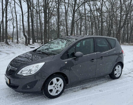 Серый Опель Мерива, объемом двигателя 1.4 л и пробегом 203 тыс. км за 6800 $, фото 1 на Automoto.ua