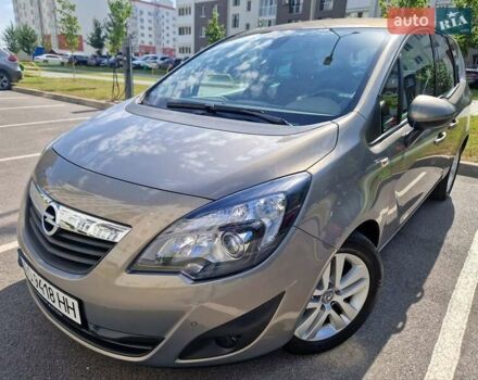 Сірий Опель Меріва, об'ємом двигуна 1.4 л та пробігом 150 тис. км за 6800 $, фото 1 на Automoto.ua