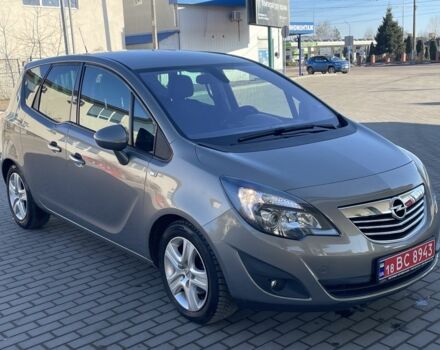 Серый Опель Мерива, объемом двигателя 1.4 л и пробегом 198 тыс. км за 6850 $, фото 1 на Automoto.ua
