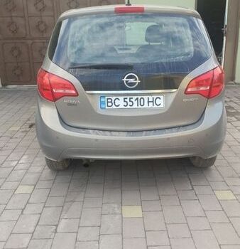 Сірий Опель Меріва, об'ємом двигуна 1.25 л та пробігом 205 тис. км за 6900 $, фото 1 на Automoto.ua