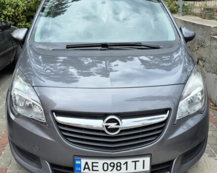 Серый Опель Мерива, объемом двигателя 1.6 л и пробегом 206 тыс. км за 7400 $, фото 1 на Automoto.ua