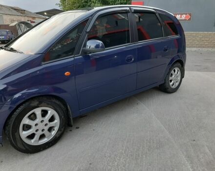 Синий Опель Мерива, объемом двигателя 1.4 л и пробегом 128 тыс. км за 5500 $, фото 3 на Automoto.ua