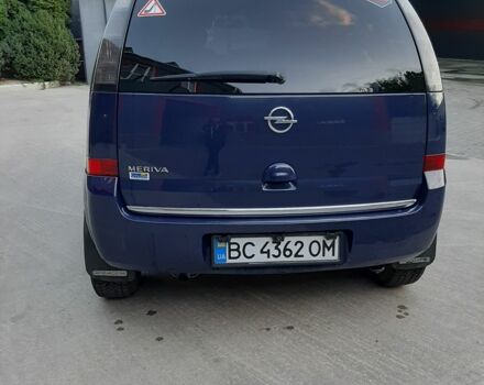 Синий Опель Мерива, объемом двигателя 1.4 л и пробегом 128 тыс. км за 5500 $, фото 1 на Automoto.ua
