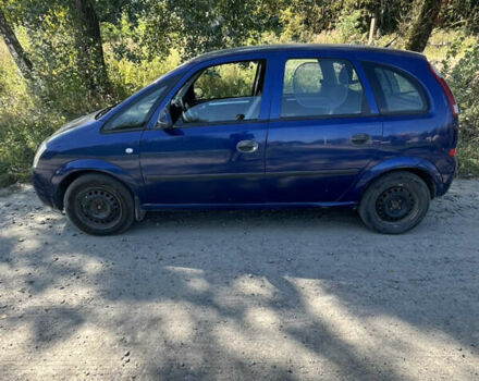 Синий Опель Мерива, объемом двигателя 1.8 л и пробегом 248 тыс. км за 4300 $, фото 3 на Automoto.ua