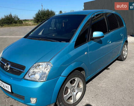 Синий Опель Мерива, объемом двигателя 1.6 л и пробегом 240 тыс. км за 3850 $, фото 9 на Automoto.ua