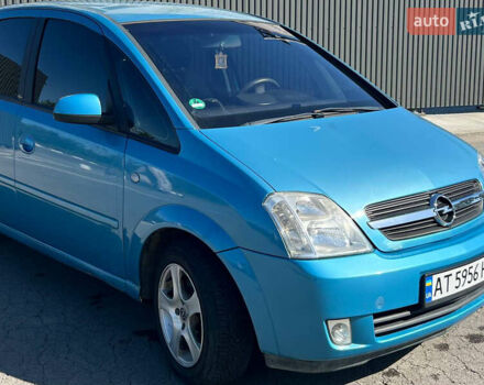 Синий Опель Мерива, объемом двигателя 1.6 л и пробегом 240 тыс. км за 3850 $, фото 6 на Automoto.ua