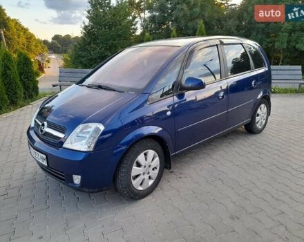 Синий Опель Мерива, объемом двигателя 1.6 л и пробегом 280 тыс. км за 3800 $, фото 12 на Automoto.ua