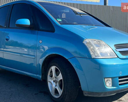 Синий Опель Мерива, объемом двигателя 1.6 л и пробегом 240 тыс. км за 3850 $, фото 7 на Automoto.ua