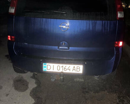 Синий Опель Мерива, объемом двигателя 1.36 л и пробегом 567 тыс. км за 2800 $, фото 3 на Automoto.ua