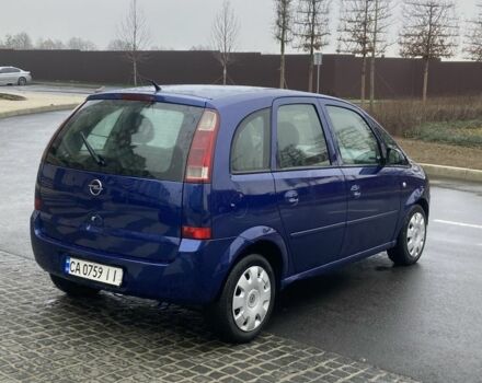 Синий Опель Мерива, объемом двигателя 1.2 л и пробегом 400 тыс. км за 3200 $, фото 4 на Automoto.ua