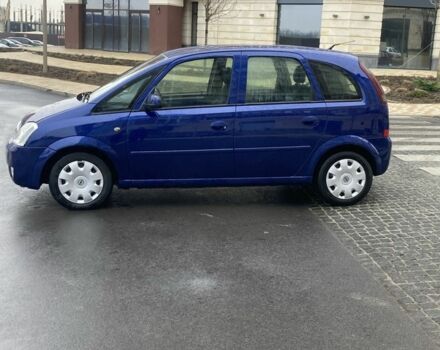 Синий Опель Мерива, объемом двигателя 1.2 л и пробегом 400 тыс. км за 3200 $, фото 1 на Automoto.ua