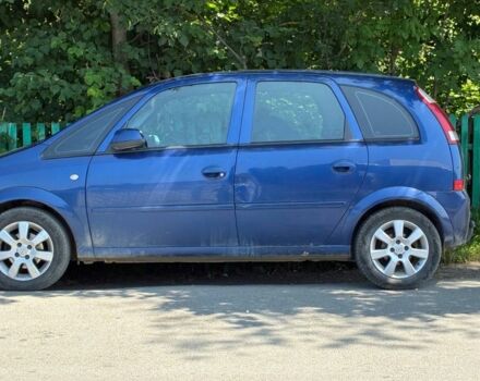Синий Опель Мерива, объемом двигателя 1.4 л и пробегом 567 тыс. км за 2750 $, фото 1 на Automoto.ua