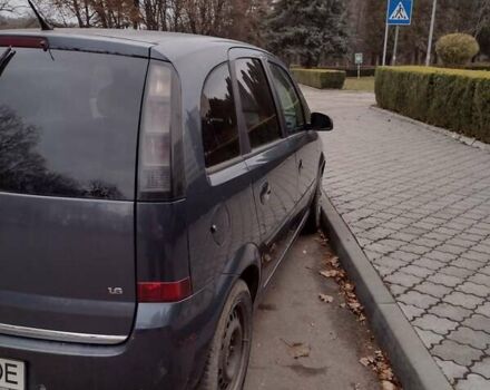 Синий Опель Мерива, объемом двигателя 1.6 л и пробегом 227 тыс. км за 4900 $, фото 10 на Automoto.ua