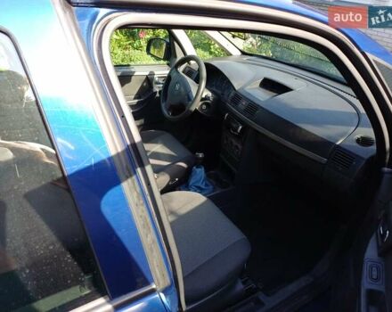 Синий Опель Мерива, объемом двигателя 1.6 л и пробегом 254 тыс. км за 4200 $, фото 7 на Automoto.ua
