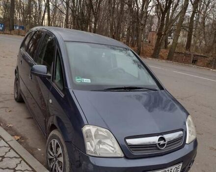 Синий Опель Мерива, объемом двигателя 1.6 л и пробегом 227 тыс. км за 4900 $, фото 6 на Automoto.ua