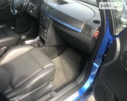 Синий Опель Мерива, объемом двигателя 1.6 л и пробегом 217 тыс. км за 5300 $, фото 13 на Automoto.ua