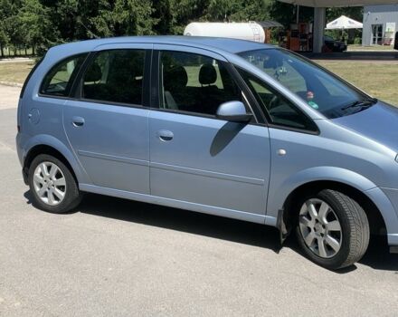 Синий Опель Мерива, объемом двигателя 1.6 л и пробегом 257 тыс. км за 4800 $, фото 2 на Automoto.ua