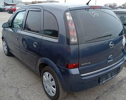 Синий Опель Мерива, объемом двигателя 1.6 л и пробегом 152 тыс. км за 4550 $, фото 1 на Automoto.ua