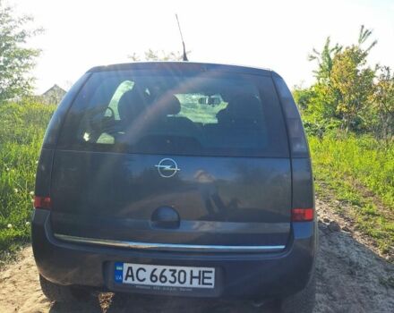 Синий Опель Мерива, объемом двигателя 1.2 л и пробегом 270 тыс. км за 3200 $, фото 4 на Automoto.ua