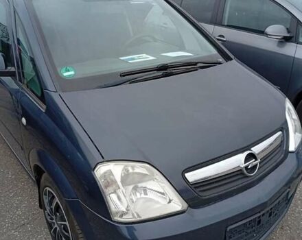 Синий Опель Мерива, объемом двигателя 1.6 л и пробегом 152 тыс. км за 4550 $, фото 5 на Automoto.ua