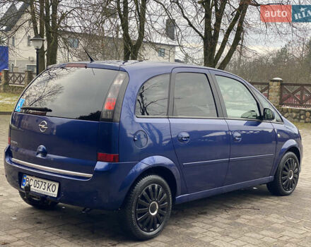 Синий Опель Мерива, объемом двигателя 1.6 л и пробегом 101 тыс. км за 4850 $, фото 11 на Automoto.ua