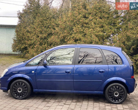 Синий Опель Мерива, объемом двигателя 1.6 л и пробегом 101 тыс. км за 4850 $, фото 8 на Automoto.ua