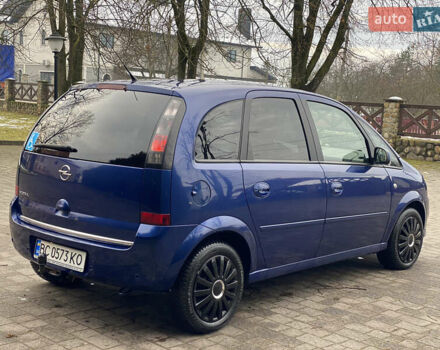 Синий Опель Мерива, объемом двигателя 1.6 л и пробегом 101 тыс. км за 4850 $, фото 12 на Automoto.ua