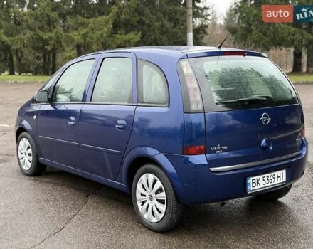 Синий Опель Мерива, объемом двигателя 1.6 л и пробегом 142 тыс. км за 3950 $, фото 25 на Automoto.ua
