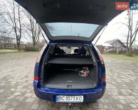 Синий Опель Мерива, объемом двигателя 1.6 л и пробегом 101 тыс. км за 4850 $, фото 19 на Automoto.ua