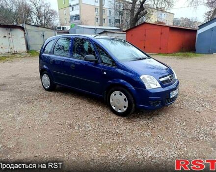 Синий Опель Мерива, объемом двигателя 1.4 л и пробегом 205 тыс. км за 4750 $, фото 2 на Automoto.ua