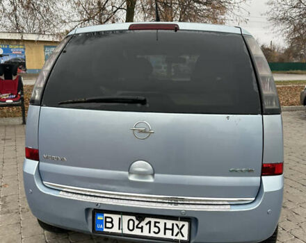Синий Опель Мерива, объемом двигателя 1.36 л и пробегом 164 тыс. км за 5000 $, фото 3 на Automoto.ua