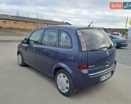 Синий Опель Мерива, объемом двигателя 1.36 л и пробегом 202 тыс. км за 4350 $, фото 9 на Automoto.ua