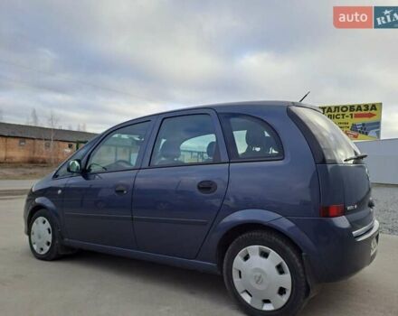 Синий Опель Мерива, объемом двигателя 1.36 л и пробегом 202 тыс. км за 4350 $, фото 11 на Automoto.ua