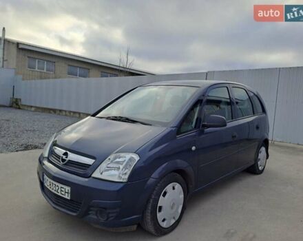 Синий Опель Мерива, объемом двигателя 1.36 л и пробегом 202 тыс. км за 4350 $, фото 1 на Automoto.ua