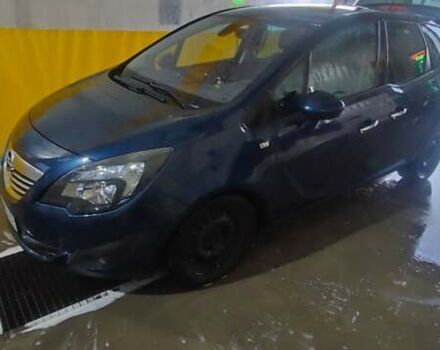 Синий Опель Мерива, объемом двигателя 1.6 л и пробегом 268 тыс. км за 6700 $, фото 6 на Automoto.ua