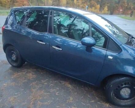 Синий Опель Мерива, объемом двигателя 1.6 л и пробегом 268 тыс. км за 6700 $, фото 2 на Automoto.ua