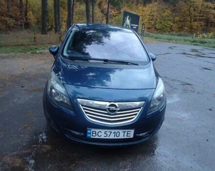 Синий Опель Мерива, объемом двигателя 1.6 л и пробегом 268 тыс. км за 6700 $, фото 3 на Automoto.ua