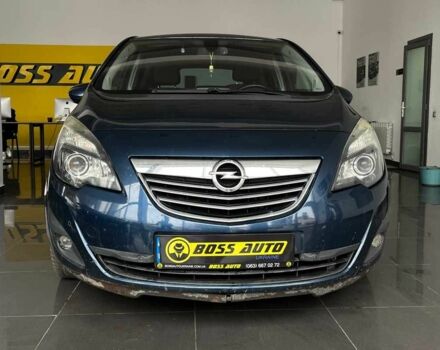 Синий Опель Мерива, объемом двигателя 1.7 л и пробегом 271 тыс. км за 6600 $, фото 1 на Automoto.ua
