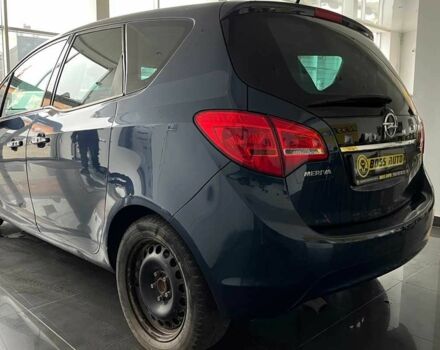 Синий Опель Мерива, объемом двигателя 1.7 л и пробегом 271 тыс. км за 6600 $, фото 4 на Automoto.ua