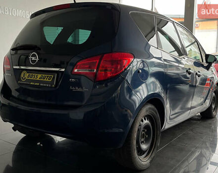Синий Опель Мерива, объемом двигателя 1.69 л и пробегом 271 тыс. км за 6600 $, фото 6 на Automoto.ua
