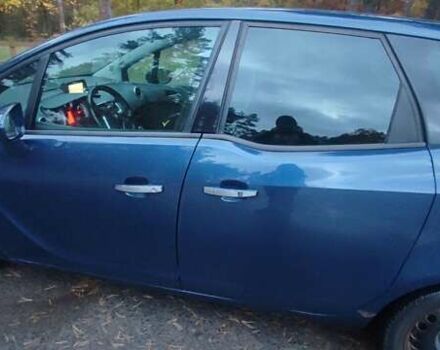 Синий Опель Мерива, объемом двигателя 1.6 л и пробегом 268 тыс. км за 6700 $, фото 5 на Automoto.ua